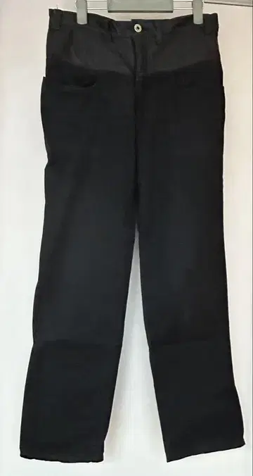 래드 뮤지션 팬츠 가죽 이종 소재 2000년대