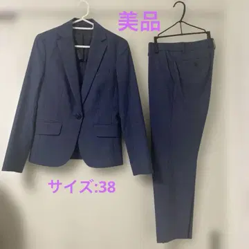 THE SUIT COMPANY 네이비 팬츠 수트 셋업