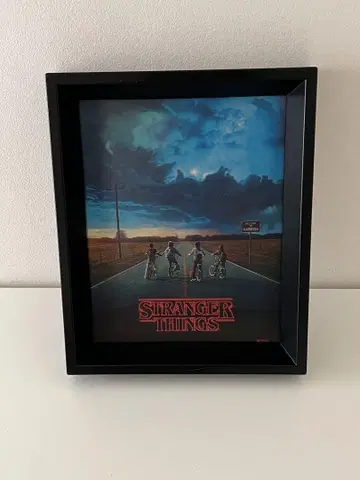 공식 Stranger Things 기묘한 이야기 3D 포스터