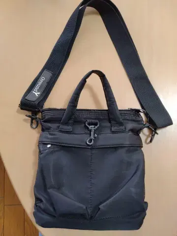 Ground Y 블랙 숄더백
