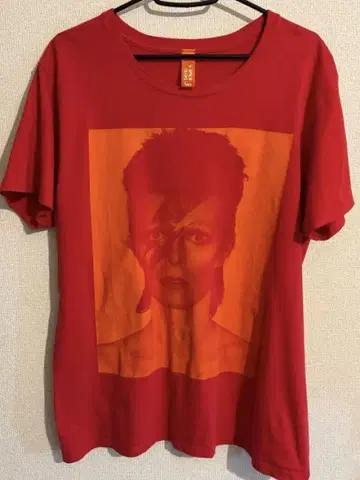 V&A 데이비드 보위 티셔츠 레드 David Bowie IS 전시회