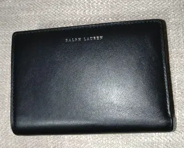 Ralph Lauren 두겹 지갑 블랙/카멜