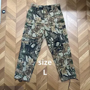 Stan Ray 리얼 트리 패턴 워크 카고 팬츠 size L