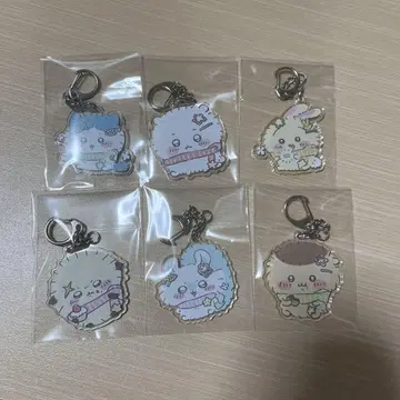 치이카와 아크릴 키링 6개 세트 대만 한정판