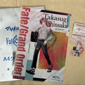 마츠키요 코코카라 FGO 다카스기 신사쿠 클리어 파일 & 스티커