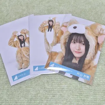 가타야마 사키 동물 인형옷 히나타자카46 브로마이드