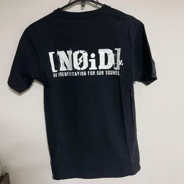 NOiD 티셔츠 블랙, 화이트 2장 세트