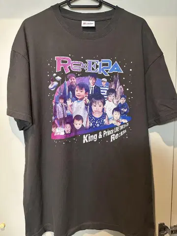 King & Prince Re:ERA 투어 티셔츠