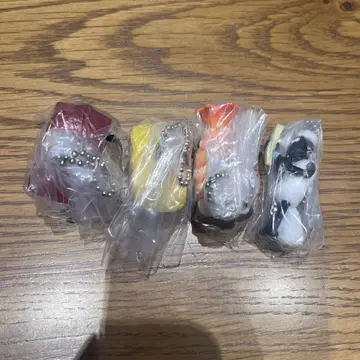 동물 캐릭터 키링 4개 세트