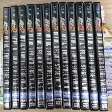 머리글자 D FOURTH STAGE 전 12권 DVD