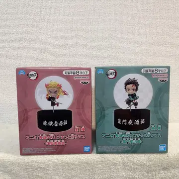 귀멸의 칼날 쁘띠 라이트 박스 2개 세트 카마도 탄지로 렌고쿠 쿄쥬로