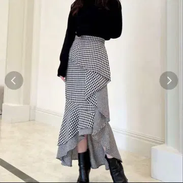 RESEXXY 캐스케이드 머메이드 스커트 프리 사이즈