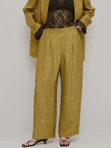 아메리빈티지 JACQUARD STRAIGHT PANTS S 사이즈