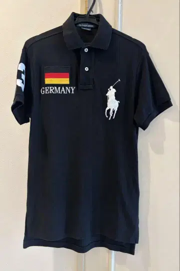 Ralph Lauren 피케 셔츠 블랙 남성용 XS 사이즈