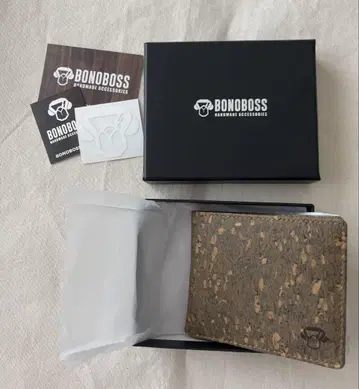 BONOBOSS NATURAL CORK WALLET 코르크 접이식 지갑