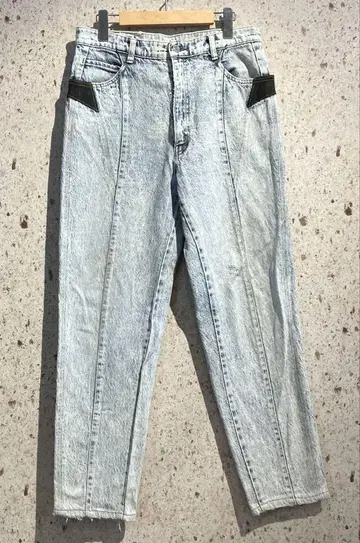 90s BIG JOHN SPANA 케미컬 워시 데님 빅 존