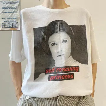 GG237 티셔츠 00s 레이아 공주 스타 워즈 STARWARS
