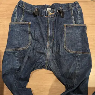 그립스와니 데님 워크 팬츠 허리 조절 가능