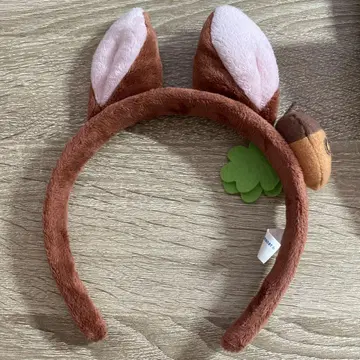 [제조 중지] 칩 도토리 머리띠 도쿄 디즈니 리조트