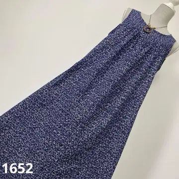 유카타 리메이크 원피스 1652 유카타 옷감 넉넉한 원피스 롱 기장
