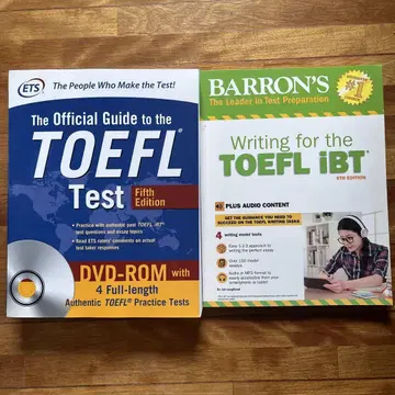 TOEFL 대책 참고서 2권 세트