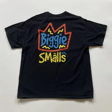 Biggie Smalls 티셔츠 블랙 비기