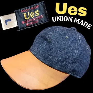 Ues/웨스/UNIONMADE/데님/가죽/캡/워크/아메카지