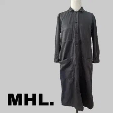 MHL. 다크 그레이 셔츠 원피스