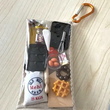 가챠 파우치 미니어처 주방 요리