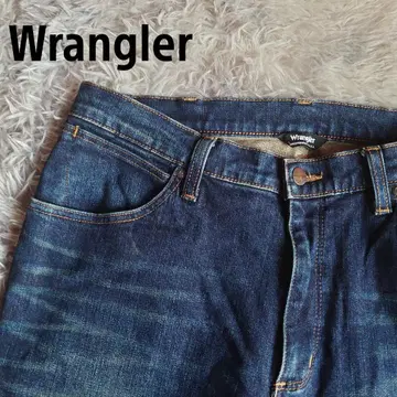 Wrangler 다크 블루 데님 팬츠