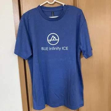 온요네 남성용 티셔츠 L 사이즈 BLUE INFINITY ICE