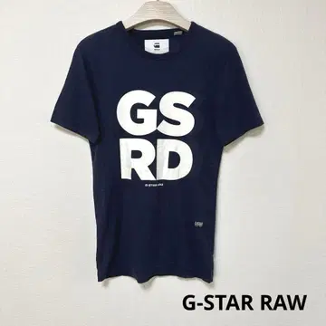 새상품급 G-STAR RAW 지스타로우 상의 티셔츠 네이비