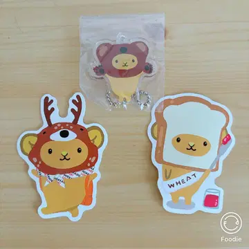 쿤짱 스티커와 아크릴 키링 세트