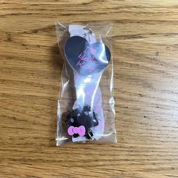 헬로키티 시크릿 스트랩 블랙 핑크