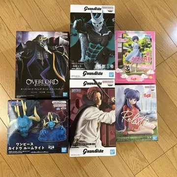 피규어 세트 OVERLORD 원피스 등 6종 세트