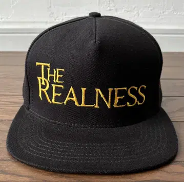 Cormega THE REALNESS 캡 블랙 빈티지