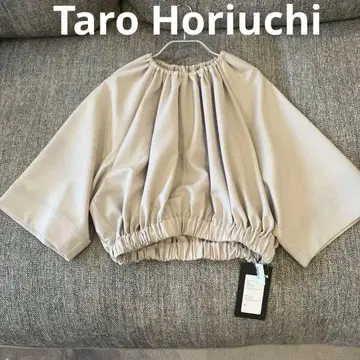 미사용 새상품 타로 호리우치 Taro Horiuchi 블라우스 사이즈 0