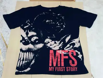 MY FIRST STORY 마이파스 군 티셔츠 SIZE:L 블랙
