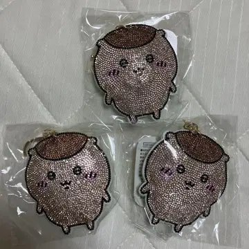 치이카와 (먼작귀) 큐빅 키링 2 밤만쥬 3개 세트