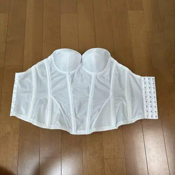 화이트 코르셋 이너 C70