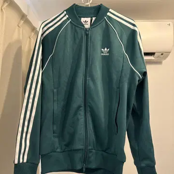 아디다스 다크 그린 자켓 XS