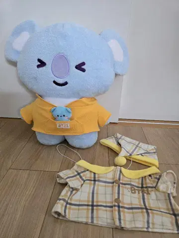 BTS KOYA 코야 BTS RM 타톤 빅 봉제 인형 옷 갈아입기