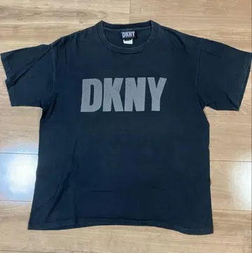 90s USA제 DKNY 로고 티셔츠 리플렉터 빈티지