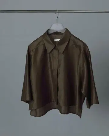 Anuke Halfsleeve Box Shirts 브라운