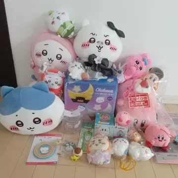 커비 치이카와 하치와레 빤쮸토끼 봉제 인형 묶음 판매
