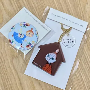 토베와 무민 전 키링 캔뱃지 미무라