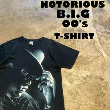 00's NOTORIOUS B.I.G 비기 힙합 티셔츠