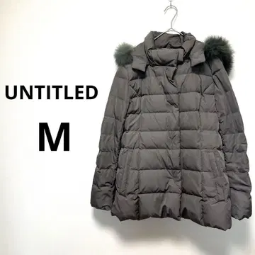 언타이틀 캐나다 카로니얼 다운 M 퍼 탈부착 다크 그레이