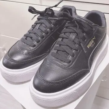 푸마 오슬로 마야 여성용 스니커즈 블랙 23cm