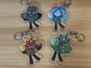 오가폰 아크릴 키링 4종